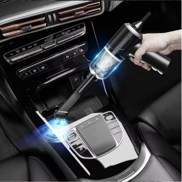 3-in-1 Portable Vacuum Cleaner – Wireless Vacuum, Duster Blower & Air Pump