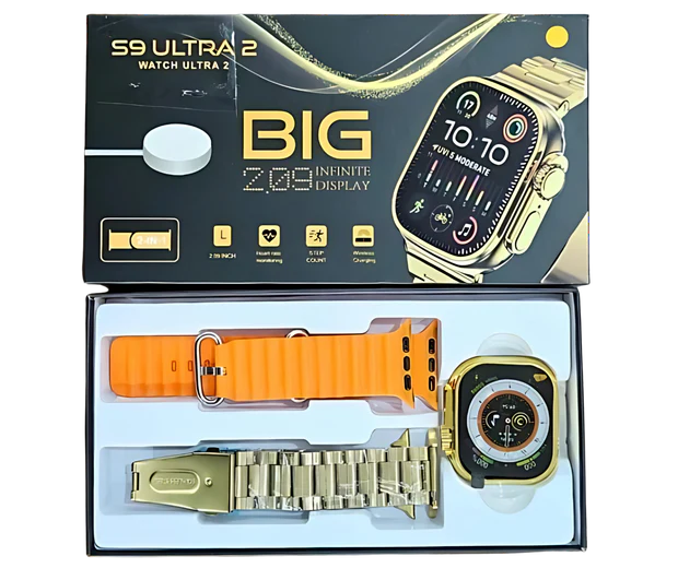 "S9 Ultra 2 Smart Watch – Premium Design, Smart Features & Fitness Tracking" ⌚✨