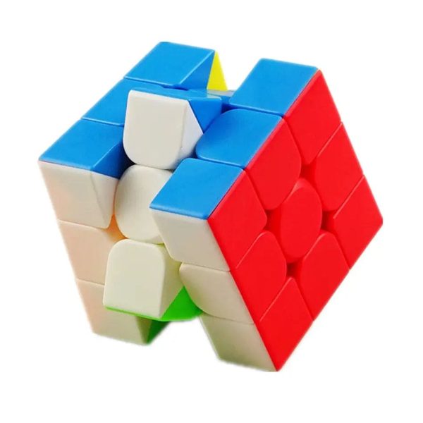 3x3 Magic Speed Cube Puzzle Toy for Kids – High Quality with Box (Random Color)