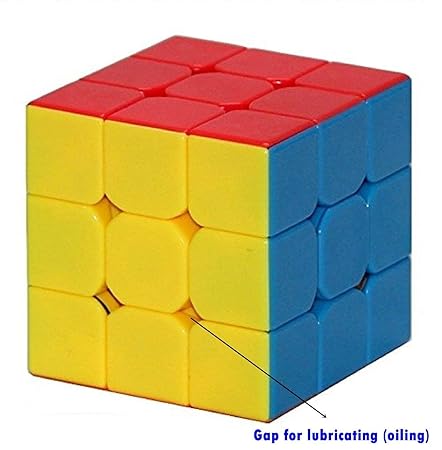 3x3 Magic Speed Cube Puzzle Toy for Kids – High Quality with Box (Random Color)