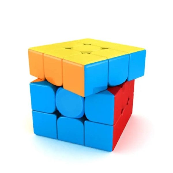 3x3 Magic Speed Cube Puzzle Toy for Kids – High Quality with Box (Random Color)