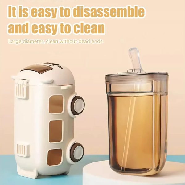 Fun Square Drinking Cup for Children (Random Color)